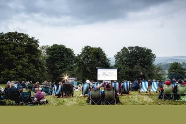 Outdoor cinema view. Picture by Julia Conway