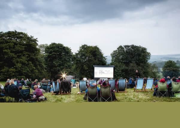 Outdoor cinema view. Picture by Julia Conway