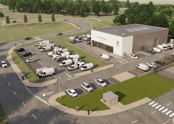 What the new Breeze Motor Group site at Dunsbury Park will look like