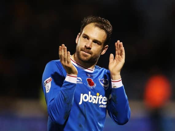 Brett Pitman has been nominated for League One Player of the Month for March.