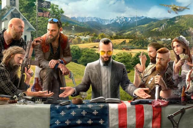 Joseph Seed takes centre stage as a charasmatic cult leader in Far Cry 5