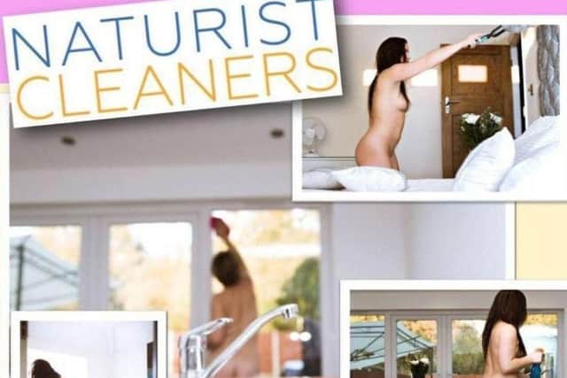 The advert for Naturist Cleaners. (Photo: Facebook)