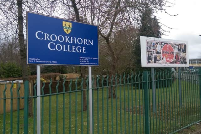 Crookhorn College. Picture: Malcolm Wells