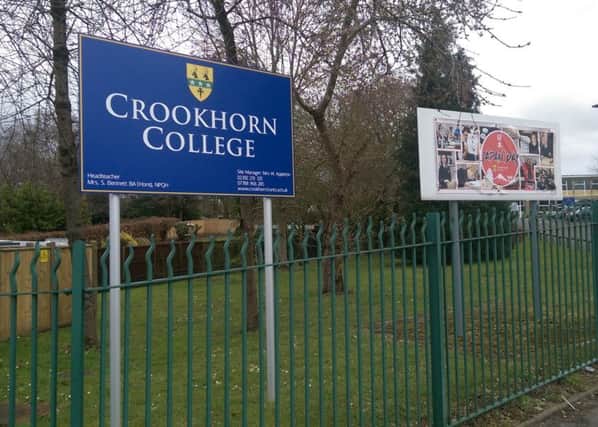 Crookhorn College. Picture: Malcolm Wells