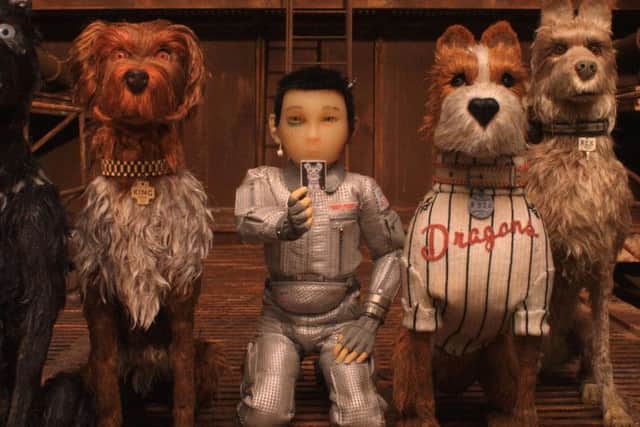 A still from Isle Of Dogs.