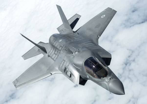 Britain's new supersonic 'stealth' strike fighter, the F-35B Lightning II