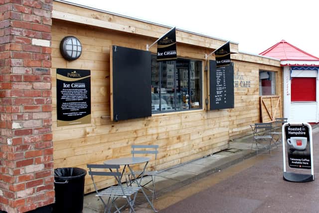 Southsea Beach Cafe along the Esplanade in Portsmouth.