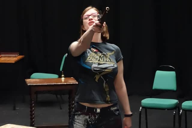 Rehearsals for Hedda Gabler by The Bench, April 2018. Picture by Jacquie Penrose