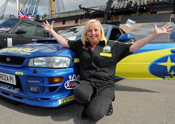 Rally driver Cheryl Spencer
Picture: Ian Hargreaves (160581-9)