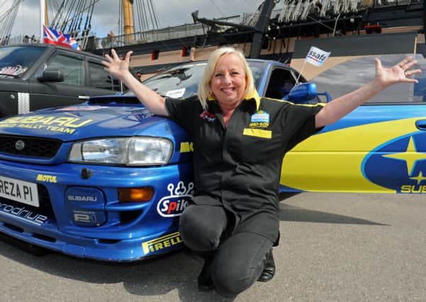 Rally driver Cheryl Spencer 
Picture: Ian Hargreaves (160581-9)