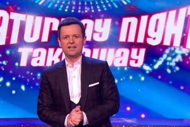 Declan Donnelly is without his normal sidekick after Ant McPartlin stepped down from his TV commitments when he was charged with drink driving earlier this month. Picture: ITV/PA Wire