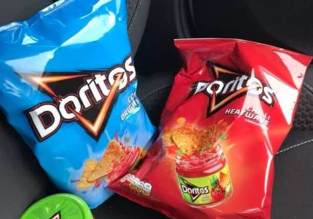 Doritos is offering to pay someone £18,000 to eat crisps for a living. Picture: Twitter