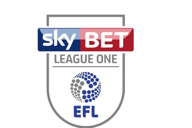 The League One logo.