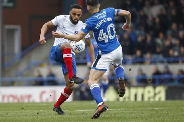 Anton Walkes in action at Rochdale. Picture: Daniel Chesterton/phcimages.com