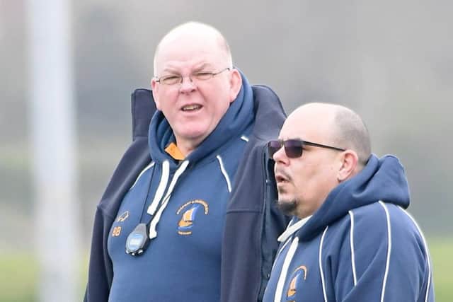 Barry Bridgman is happy his Gosport team can relax now