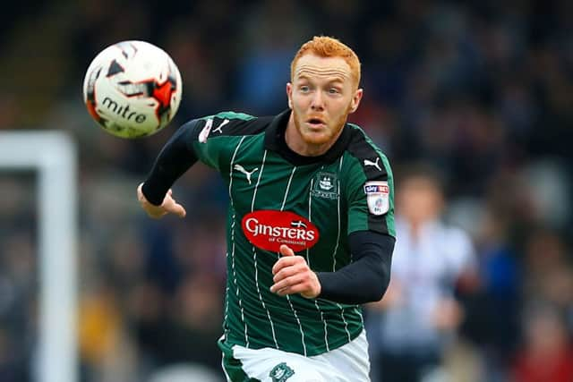 PORTSMOUTH, UK, 14TH APRIL, 2017.
Plymouth's Derek Adams during the Sky Bet League 2 match between Portsmouth and Plymouth Argyle at Fratton Park, Portsmouth, England on 14 April 2017. Photo by Joe Pepler/Digital South. PPP-170414-151520006