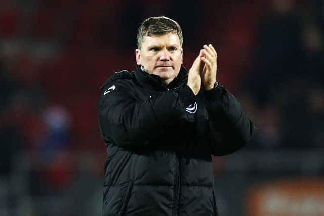 Pompey assistant boss Joe Gallen. Picture: Joe Pepler