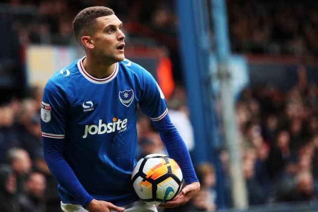 Pompey midfielder Stuart O'Keefe. Picture: Joe Pepler
