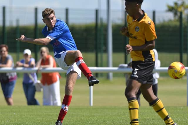 Harvey Bradbury is a former Pompey Academy player