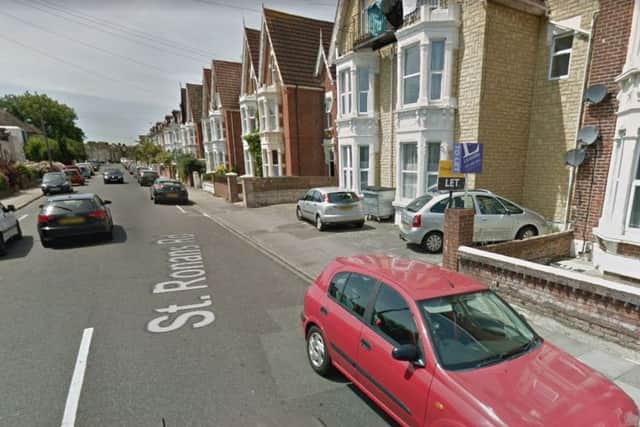 The street where the incident took place. PHOTO: Google