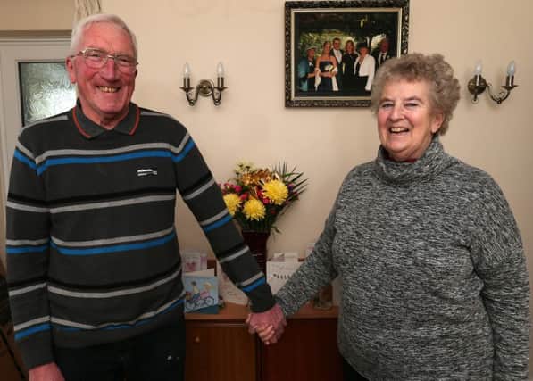 Jean and Michael Potter of Hayling Island, are celebrating their golden wedding anniversary.        Picture: Chris Moorhouse