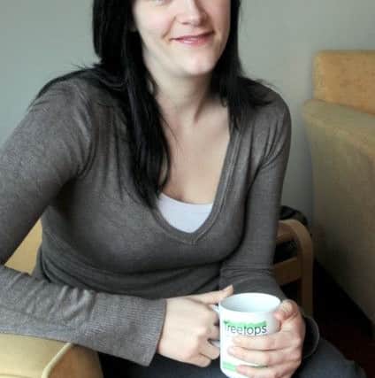 Shonagh Dillon, from domestic abuse charity Aurora New Dawn