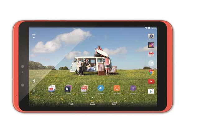 A Tesco Hudl 2 tablet computer