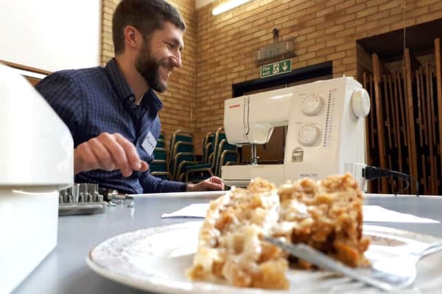 Enjoy cake at the Repair CafÃ© while volunteers show you how to repair items