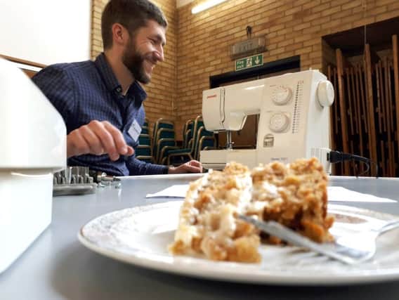 Enjoy cake at the Repair CafÃ© while volunteers show you how to repair items