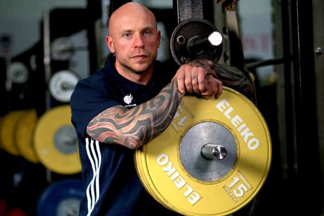 Park Gate-based powerlifter Micky Yule