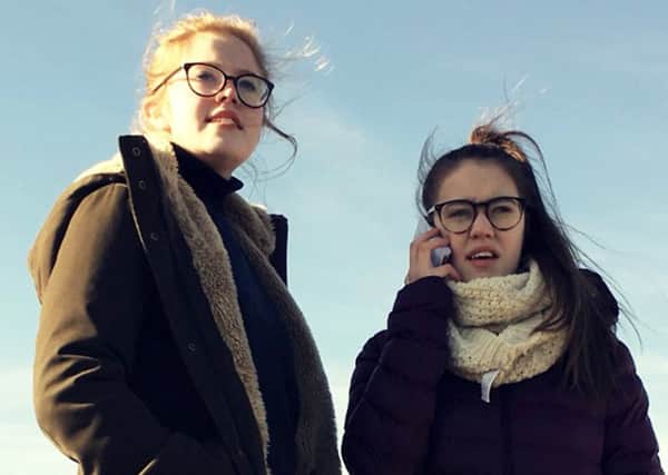 Possible future Interns, Isobel Webb-Pratt and Mathilda Webb-Pratt