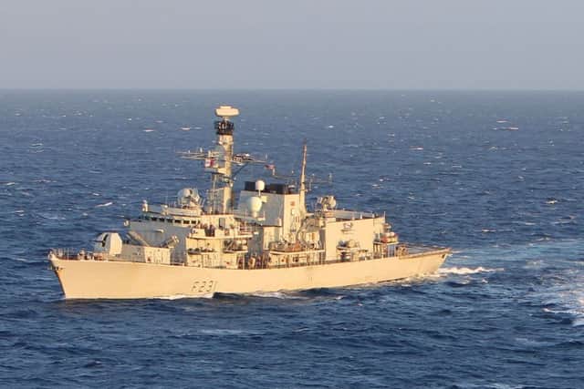 HMS ARGYLL, which will soon call Portsmouth home, is among the ships being deployed.
Image by: US Coast Guard