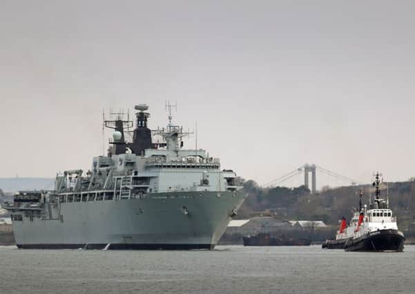 HMS Albion is the latest vessel being deployed to the region