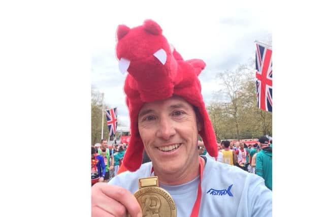John Marenghi, who ran the London Marathon a year after finishing chemotherapy after bowel cancer
