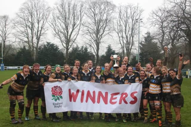 Portsmouth Valkyries. RFU Junior Cup winners 2018. Picture: Ben Calvert-Lee