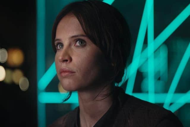 Felicity Jones in Rogue One - A Star Wars Story