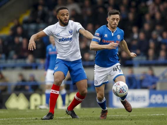 Anton Walkes picked up a hamstring injury at Rochdale. Picture: Daniel Chesterton