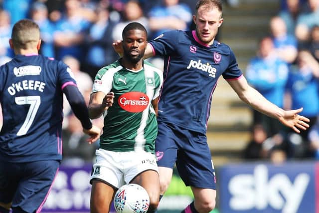 Pompey defender Matt Clarke