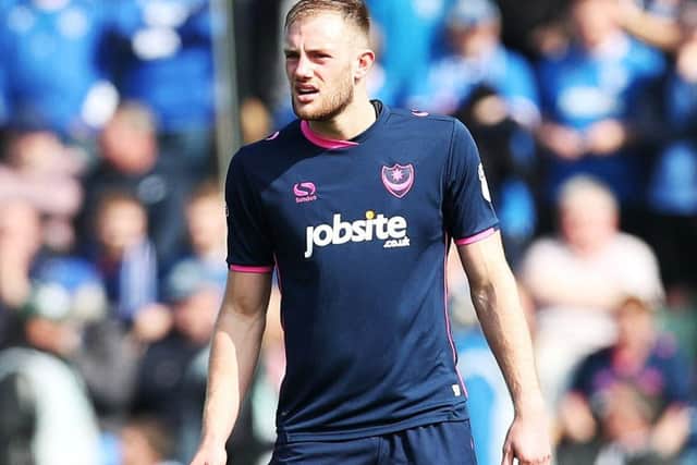 Pompey defender Matt Clarke