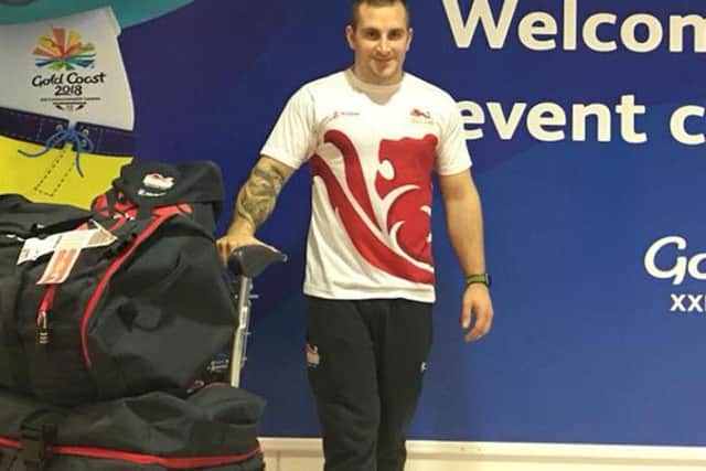 Sam Gowin, who has won bronze at the Commonwealth Games
