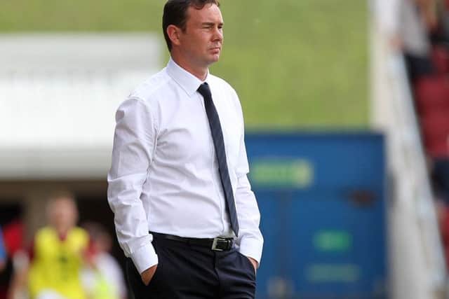 Plymouth boss Derek Adams. Picture: Sharon Lucey