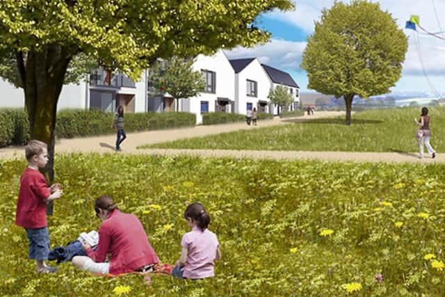 An artist's impression of the proposed Welborne development