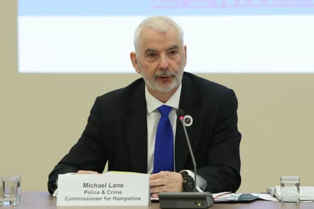 Michael Lane at the meeting today