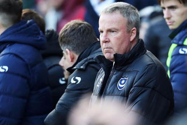Pompey boss Kenny Jackett. Picture: Joe Pepler/ PinPep