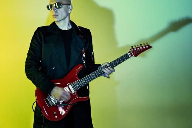 Joe Satriani. Picture by Joseph Cultice