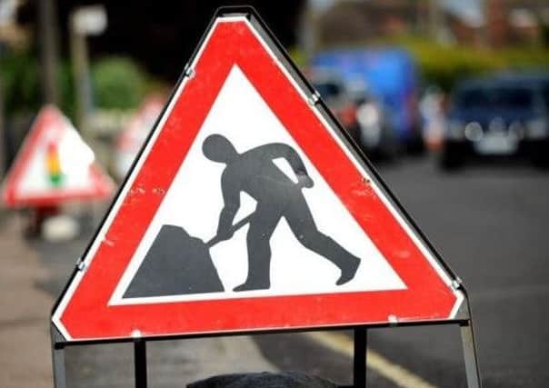 Where to expect roadworks next week