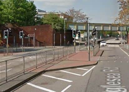 The crossing on Anglesea Road, Portsmouth, that will be improved as part of the work Picture: Google