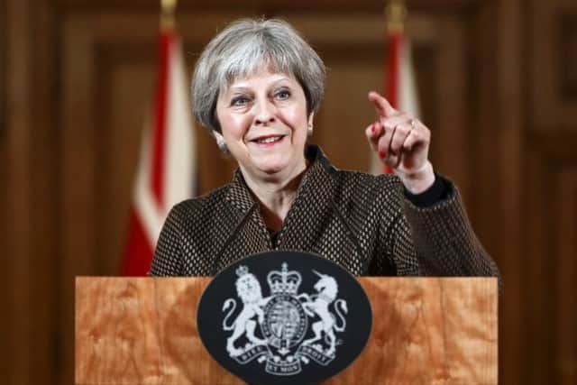 Prime Minister Theresa May. Picture: Simon Dawson/PA Wire.