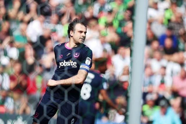 Pompey striker Brett Pitman