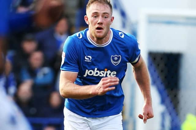 Pompey defender Matt Clarke Picture: Joe Pepler